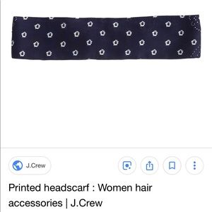 ❤️REDUCED❤️ J.Crew Printed Headscarf